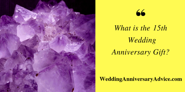 what is the 15th wedding anniversary