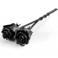 wedding anniversary gifts for her - iron entwined roses