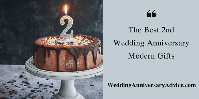 The Best 2nd Wedding Anniversary Modern Gifts